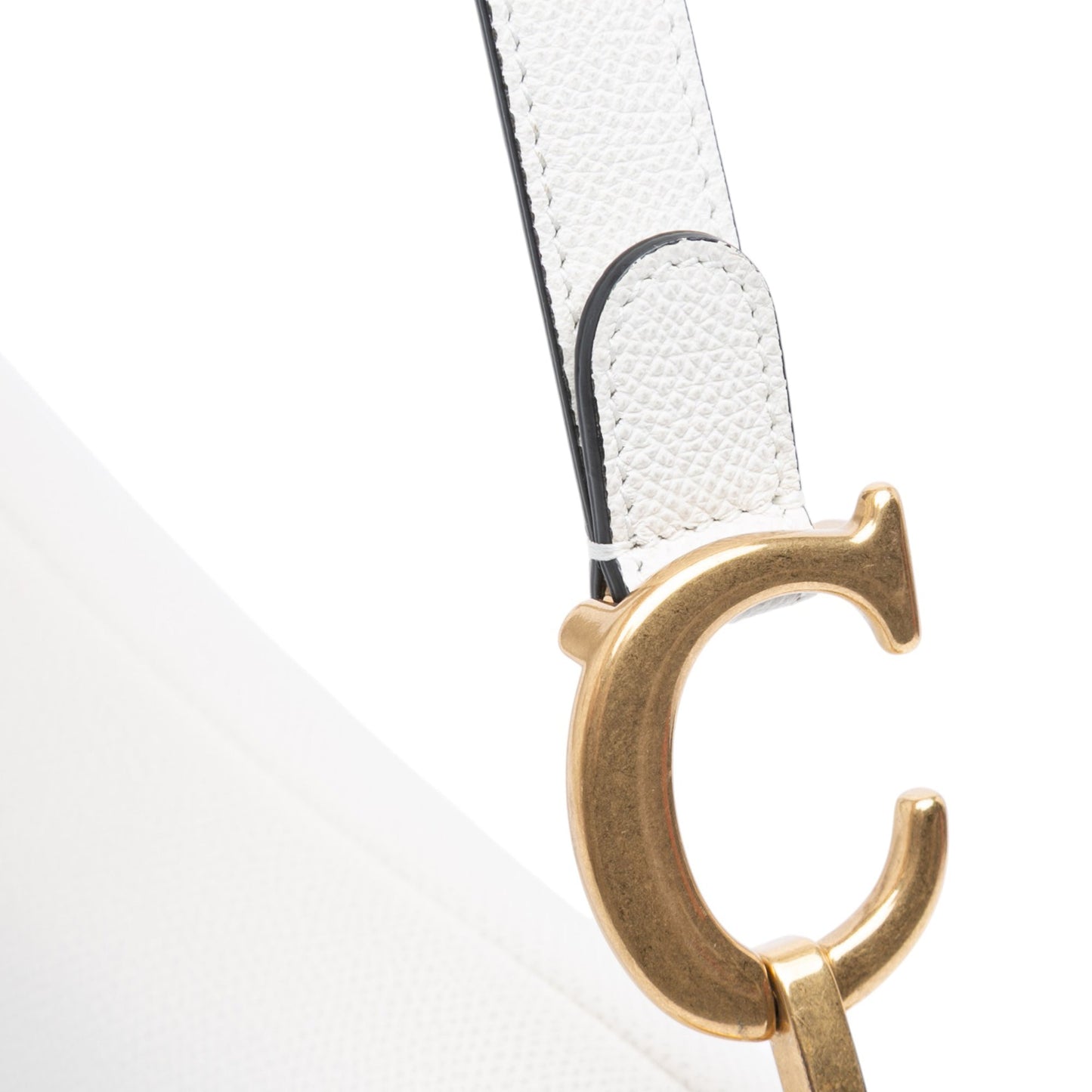 Dior Grained Calfskin Saddle Bag