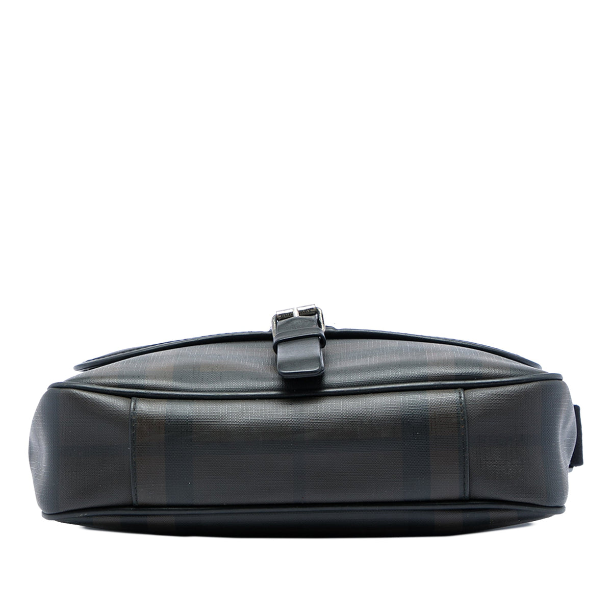 Burberry Smoke Check Coated Canvas Crossbody