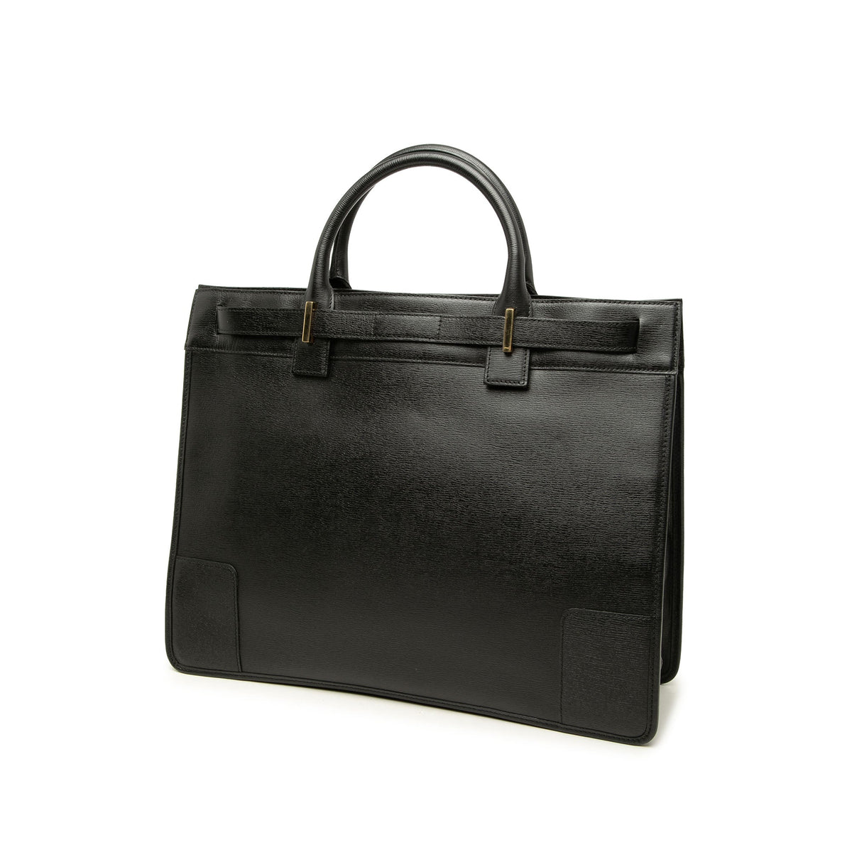 Gucci Calfskin Tote — Black