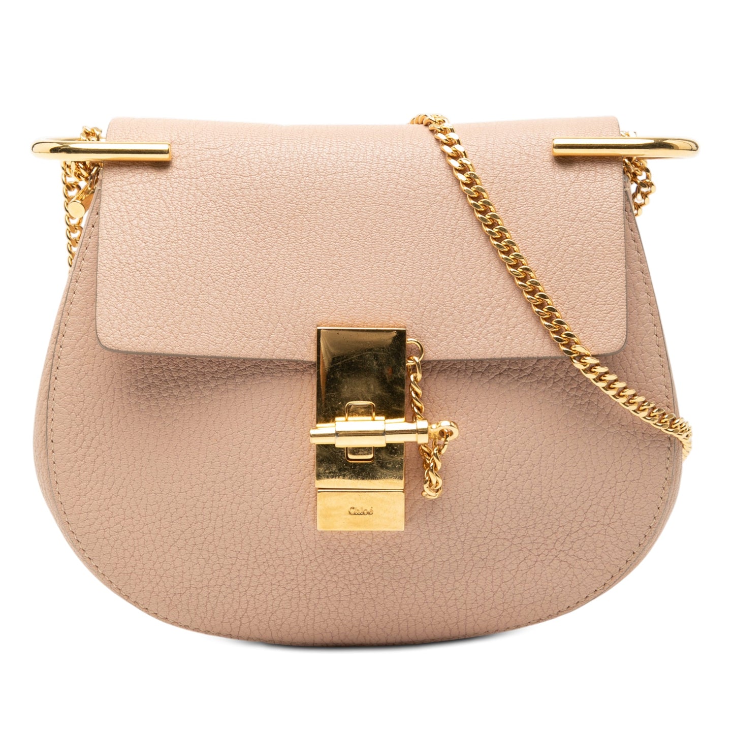 Chloé Mini Leather Drew Crossbody