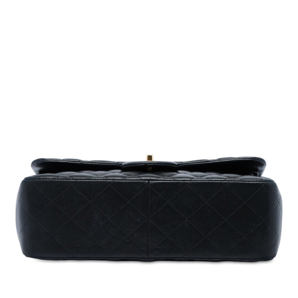Chanel Jumbo Classic Lambskin Double Flap — Black