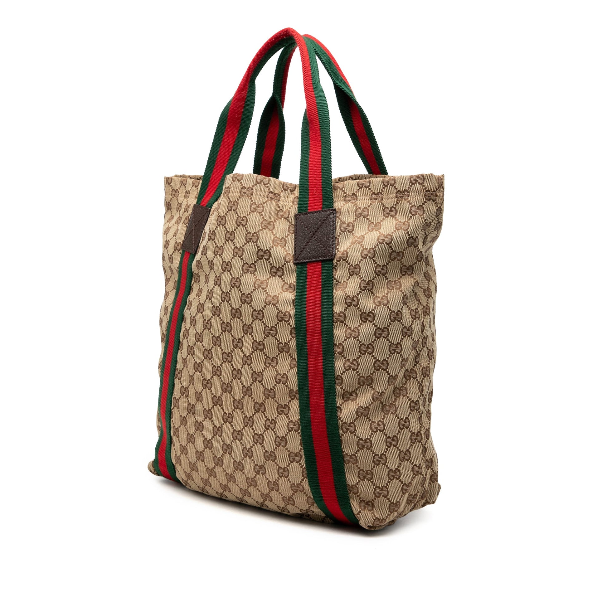 Gucci GG Canvas Web Tote