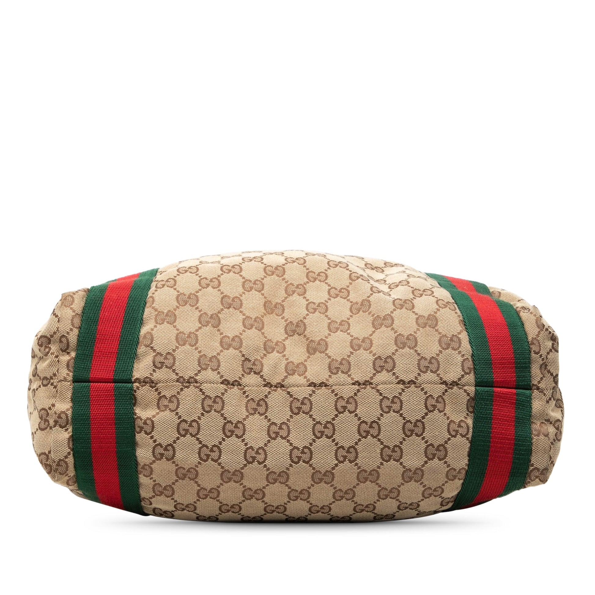 Gucci GG Canvas Web Tote