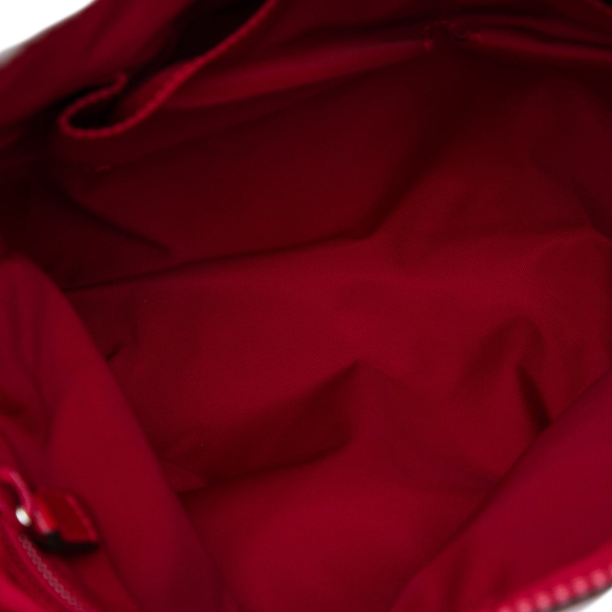 Gucci GG Nylon Flat Messenger Bag