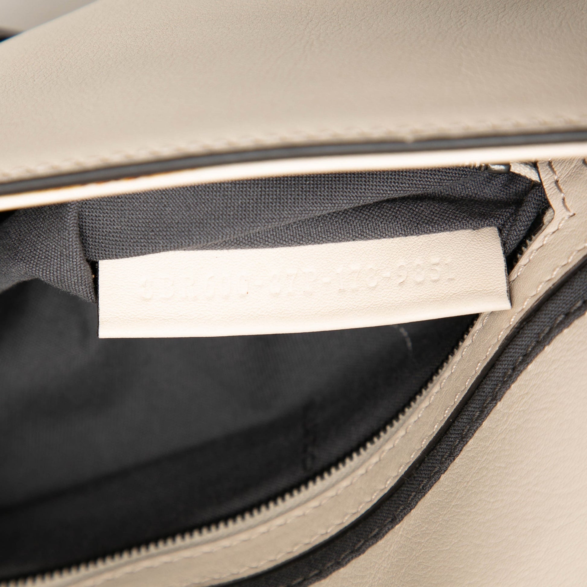 Fendi Whipstitch Leather Baguette Crossbody