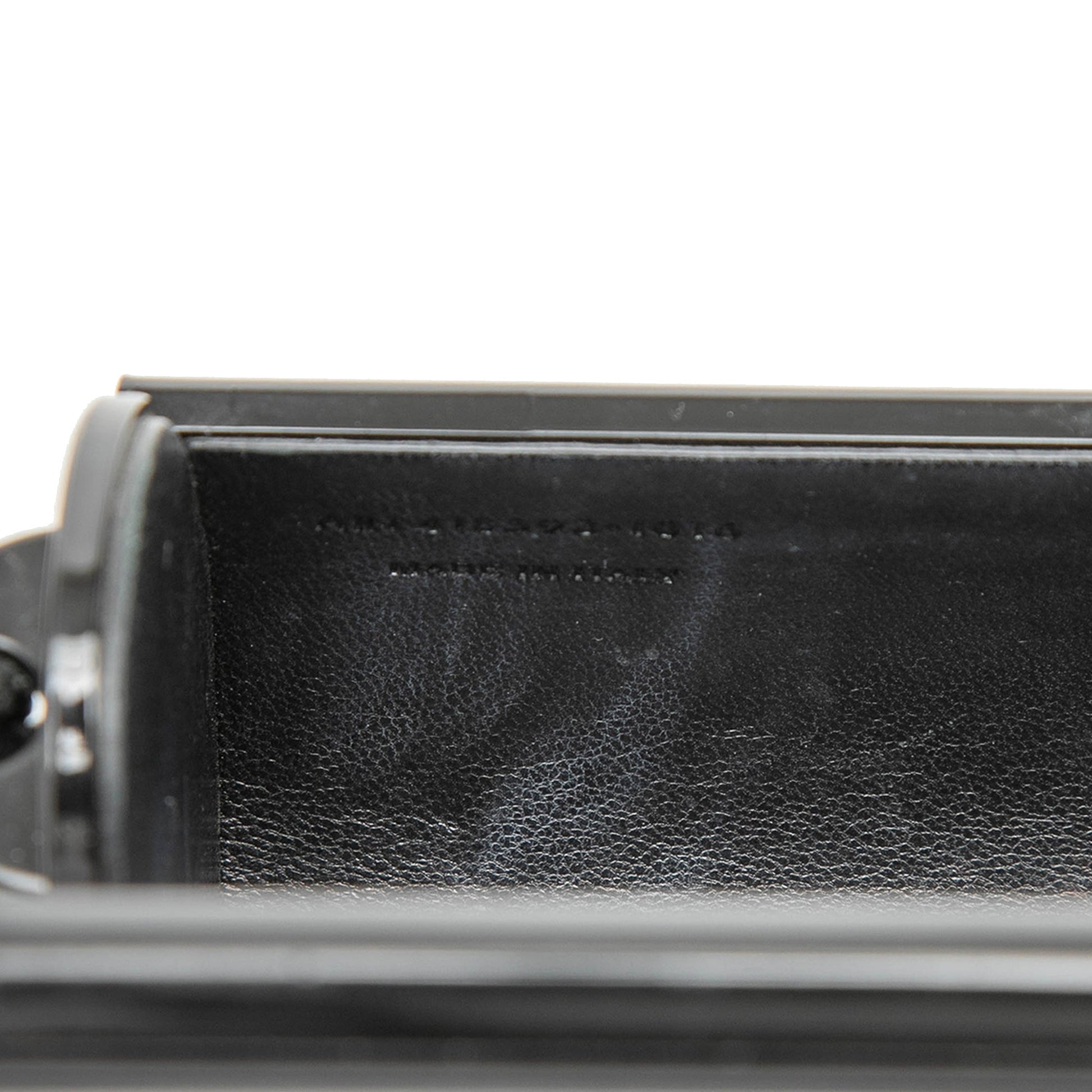 Ribbed Acrylic Lambskin Fringe Monogram Monochrome Opium Box Bag