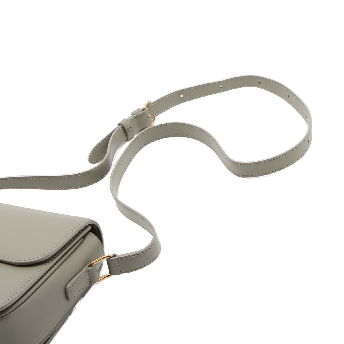 Celine Teen Shiny Calfskin Triomphe Crossbody