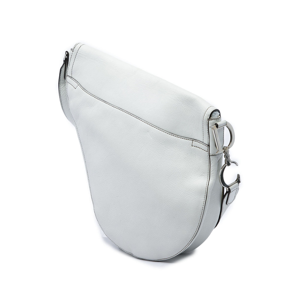 Dior Leather Baudrier Saddle Bag