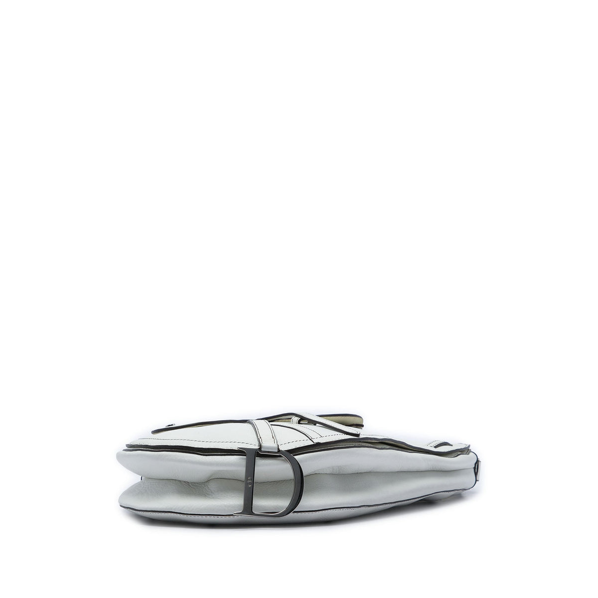 Dior Leather Baudrier Saddle Bag