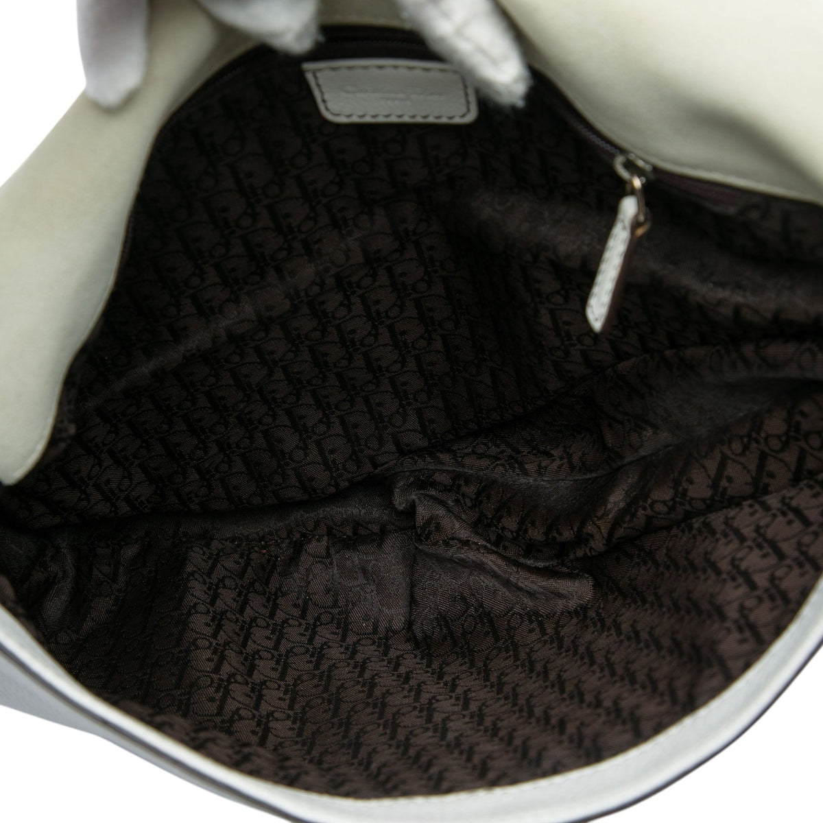 Dior Leather Baudrier Saddle Bag