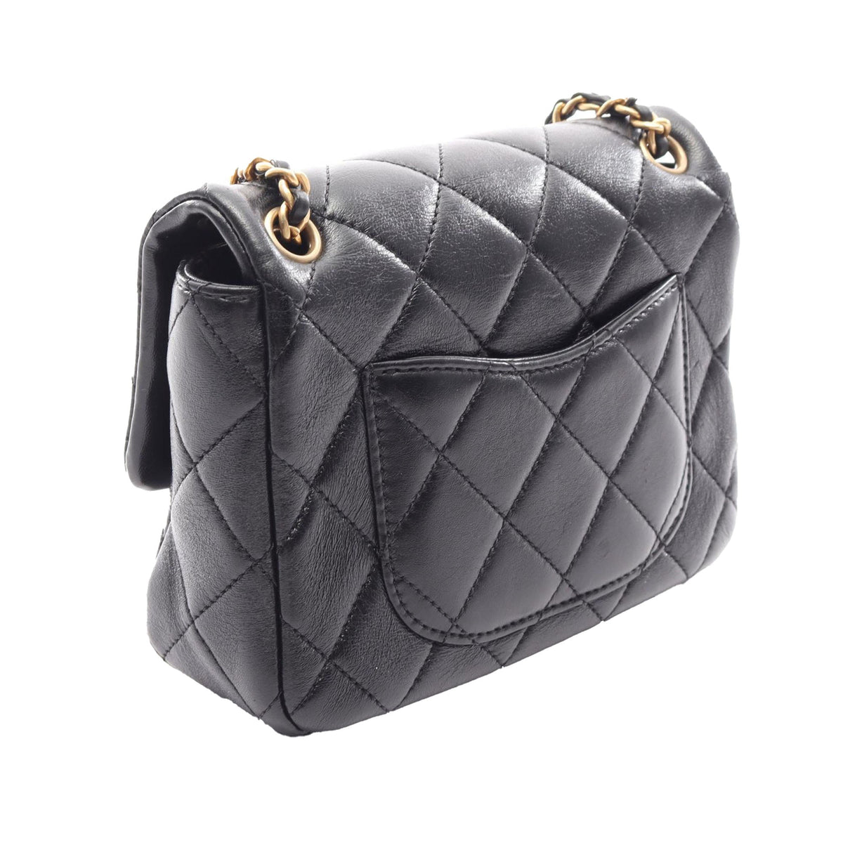 Chanel Mini Square Classic Lambskin Single Flap