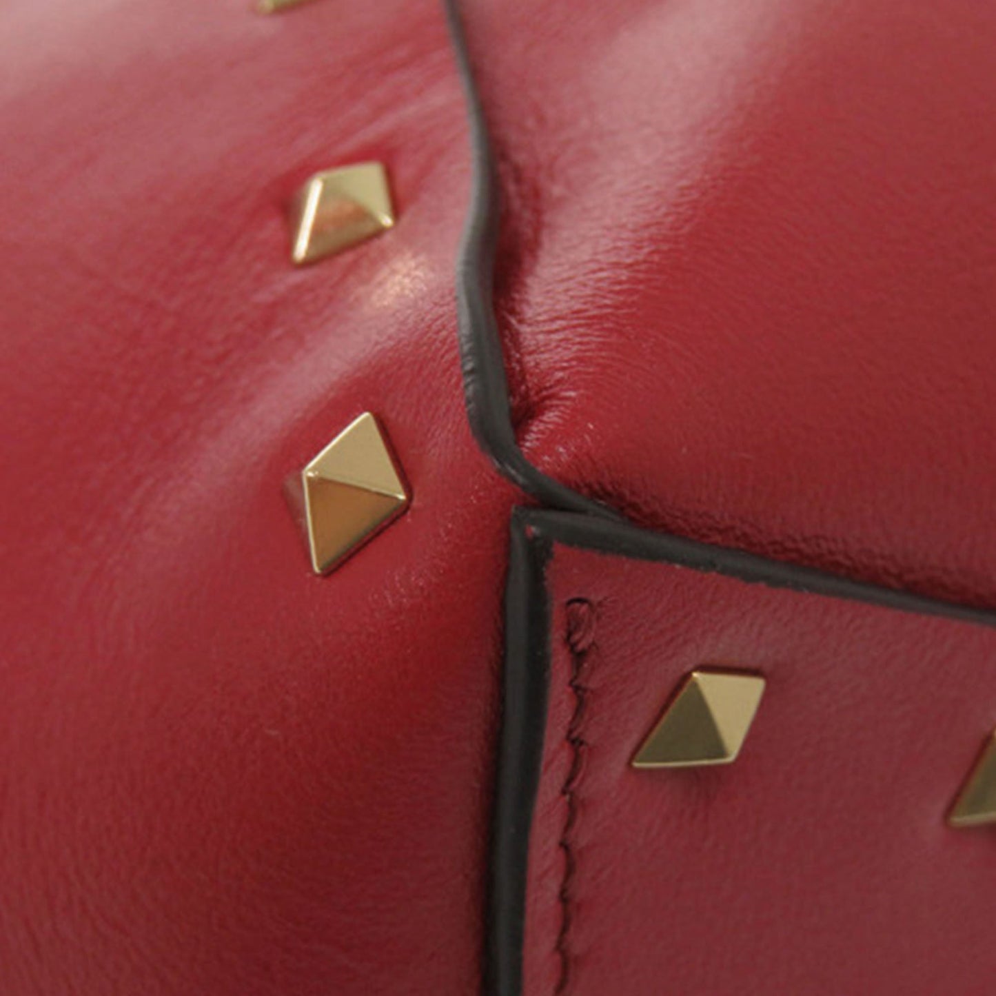 Valentino Leather Rockstud Wispy Bucket Bag