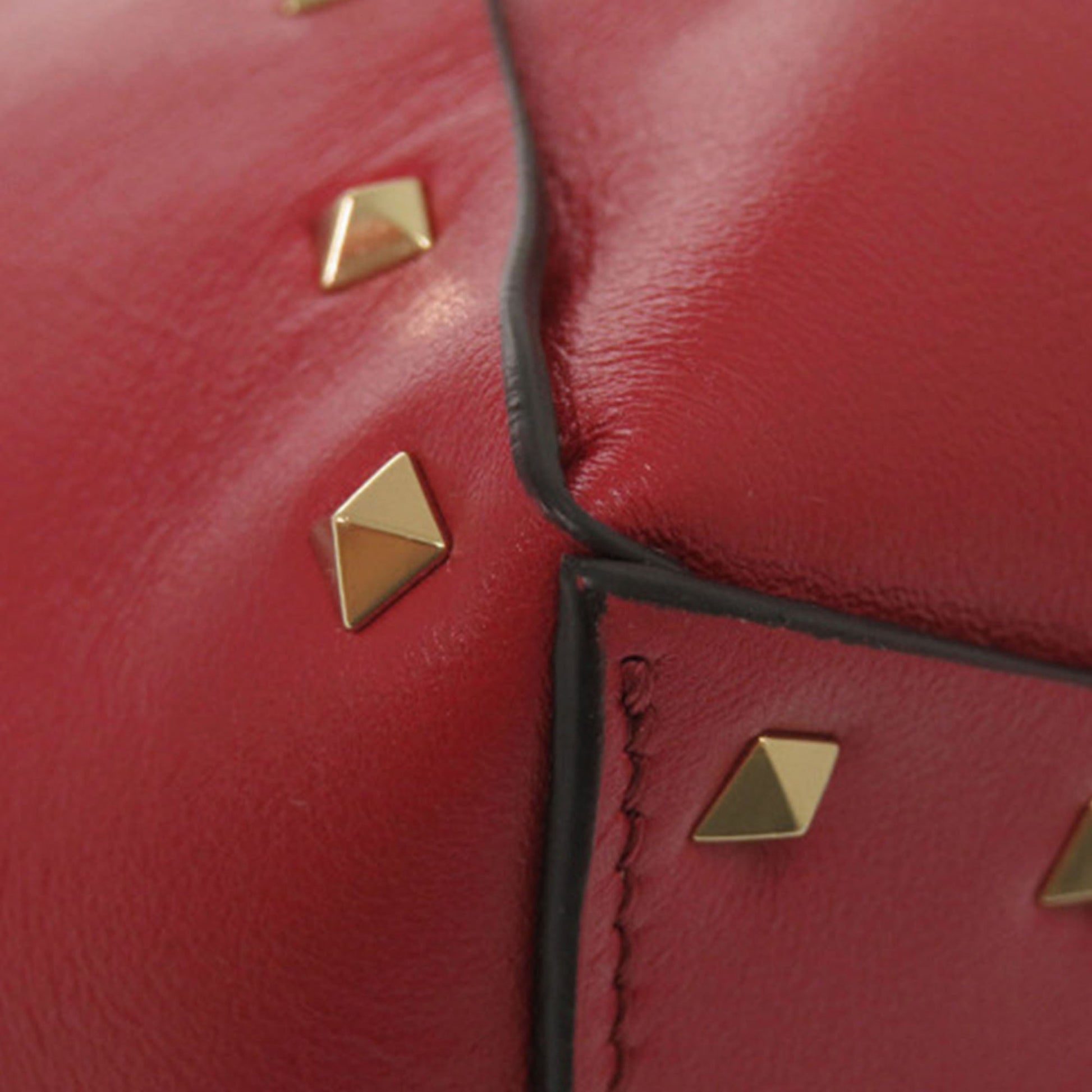 Valentino Leather Rockstud Wispy Bucket Bag