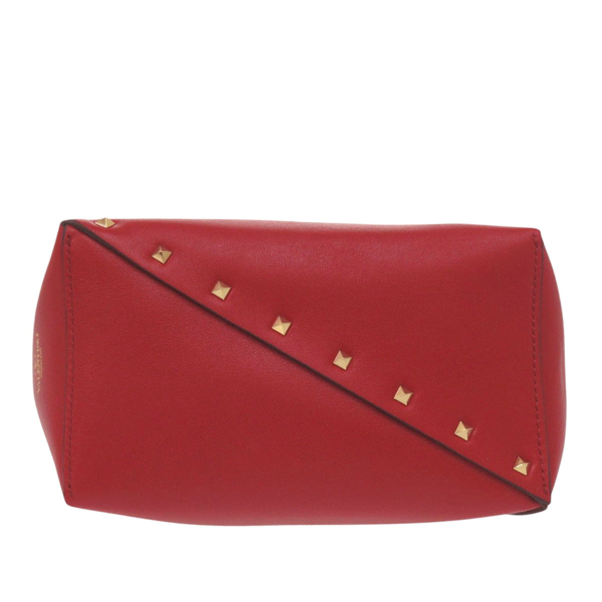 Valentino Leather Rockstud Wispy Bucket Bag