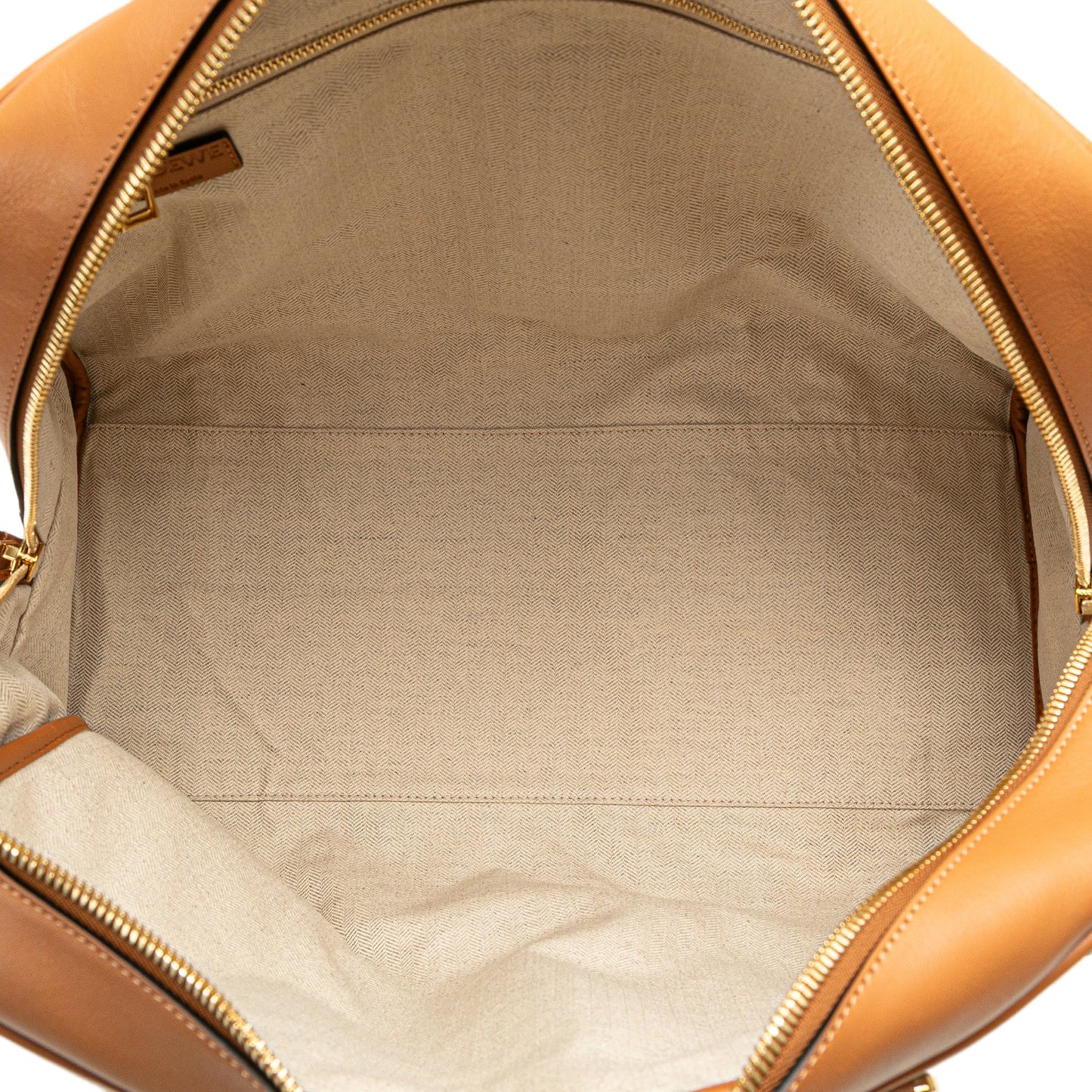 LOEWE Extra Large Canvas and Cut Out Leather Amazona 75