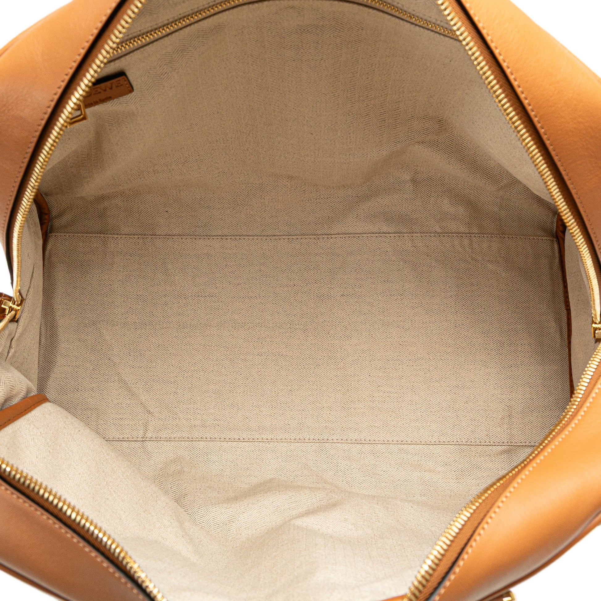 LOEWE Extra Large Canvas and Cut Out Leather Amazona 75