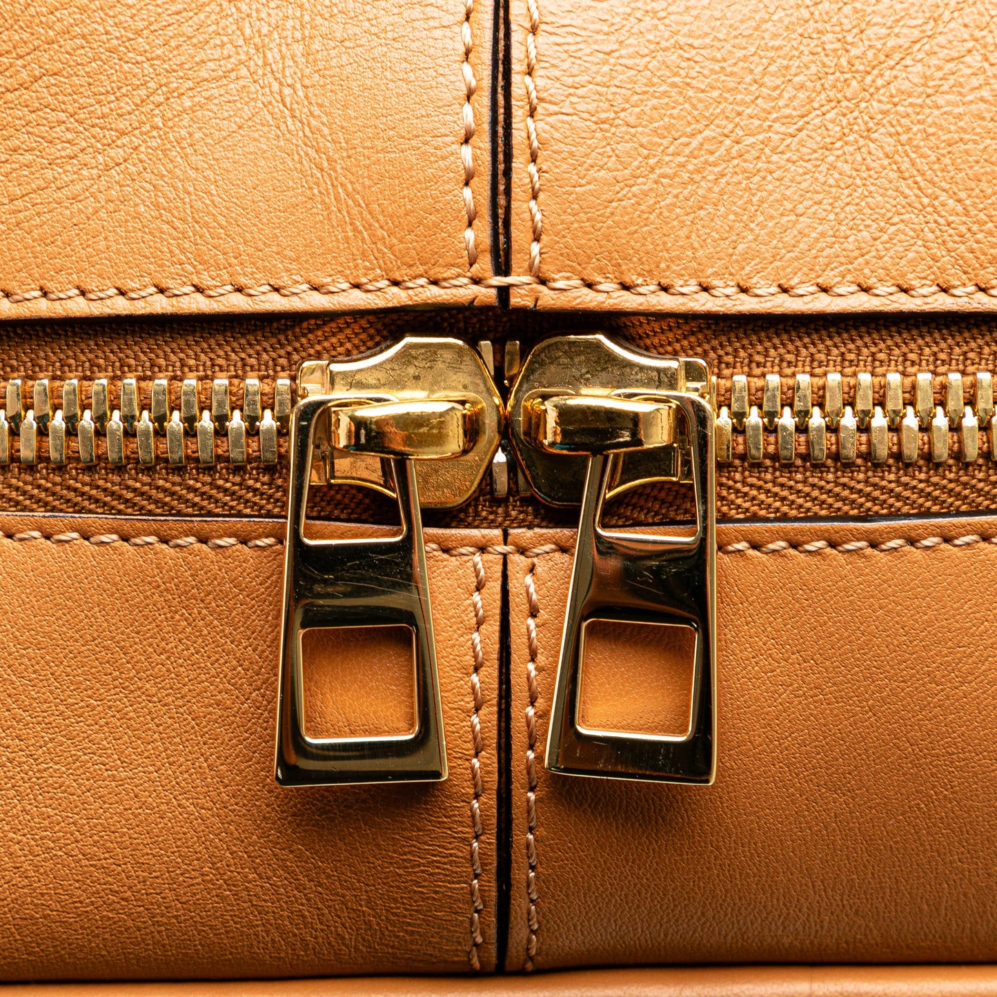 LOEWE Extra Large Canvas and Cut Out Leather Amazona 75