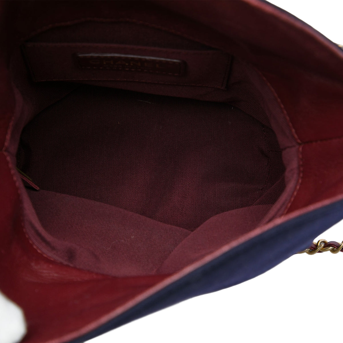 Chanel Paris Hamburg Quilted Wool Coco Sailor Charms Bucket Bag — Blue