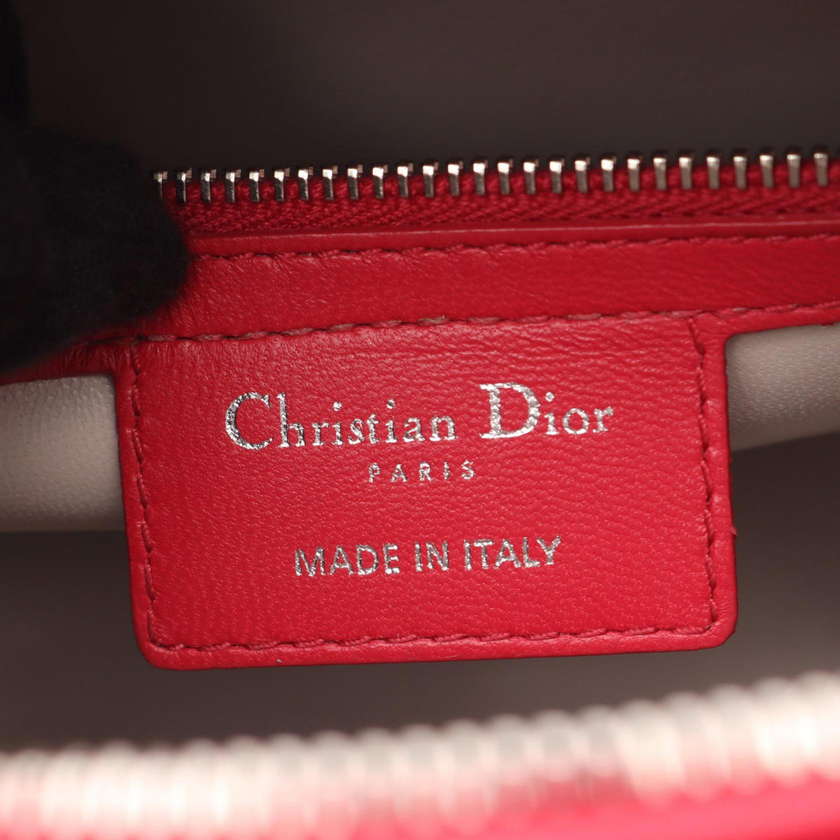 Dior Large Bicolor Lambskin Cannage Lady Dior