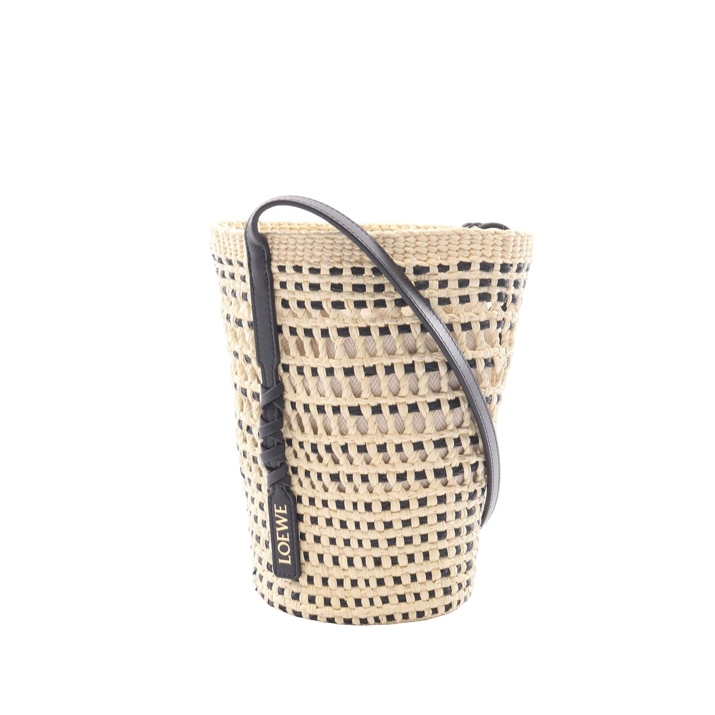 LOEWE Paulas Ibiza Braid Pocket Iraca Palm Pouch