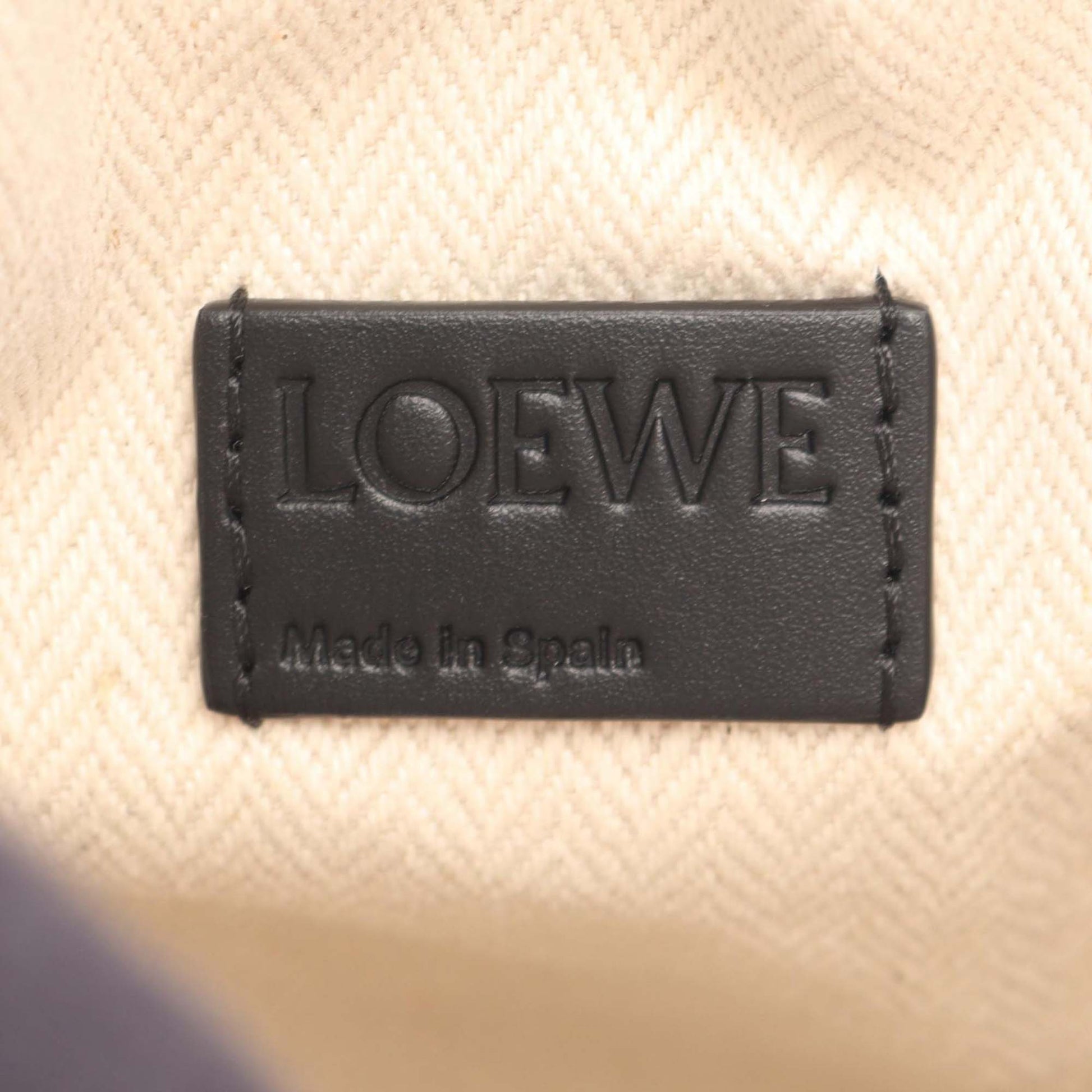 LOEWE Paulas Ibiza Braid Pocket Iraca Palm Pouch