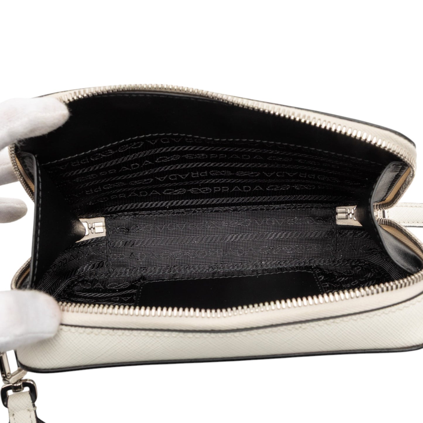 Prada Saffiano Brique Crossbody