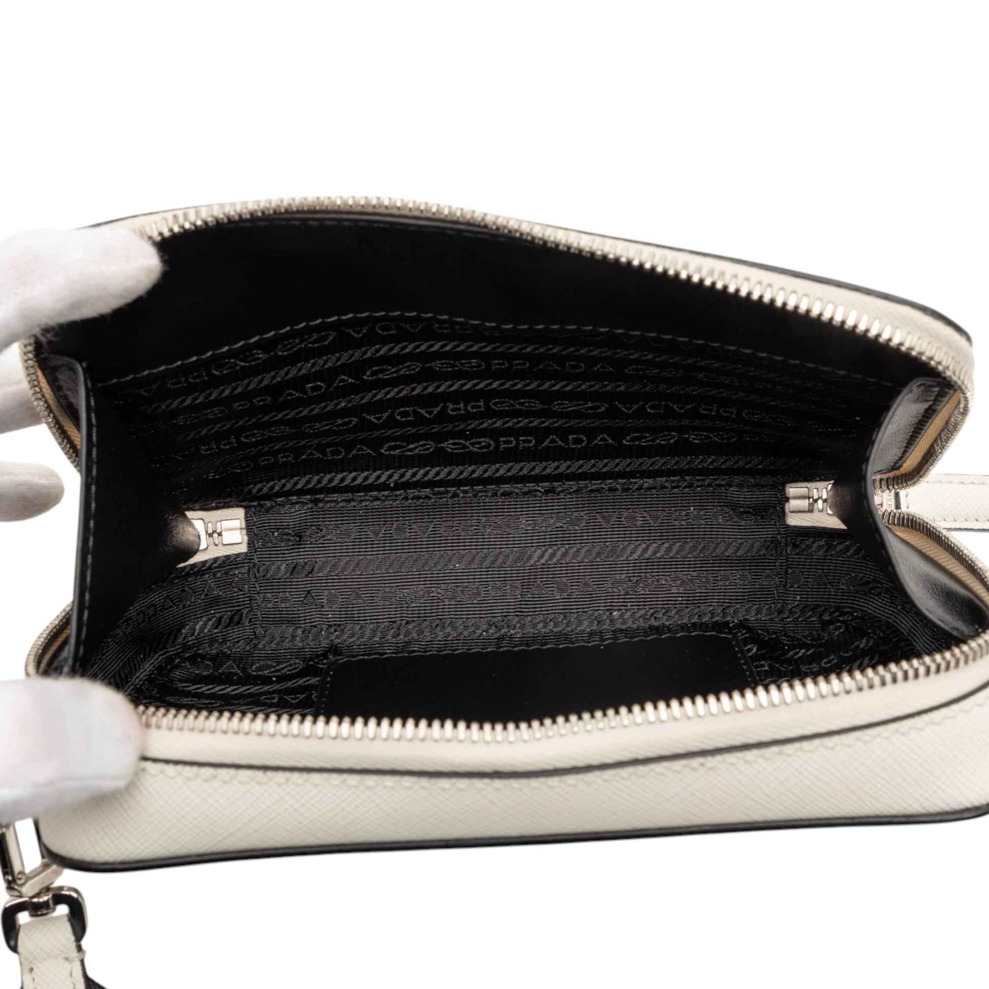 Prada Saffiano Brique Crossbody
