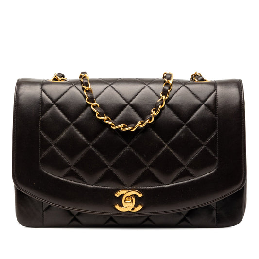 Chanel Medium Lambskin Diana Flap