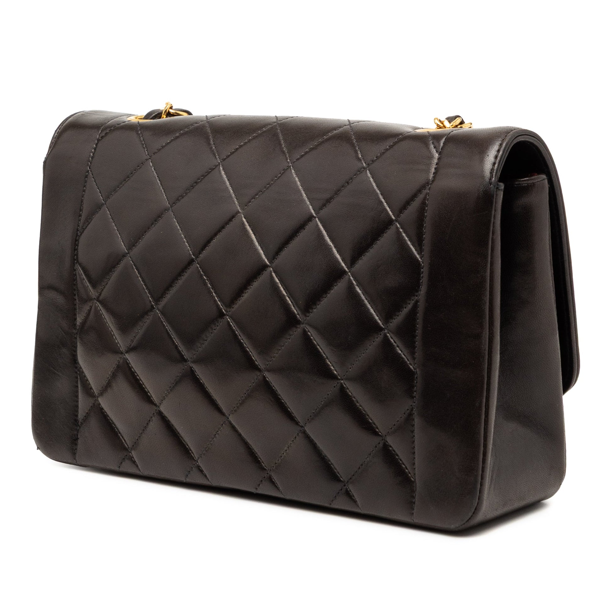 Chanel Medium Lambskin Diana Flap