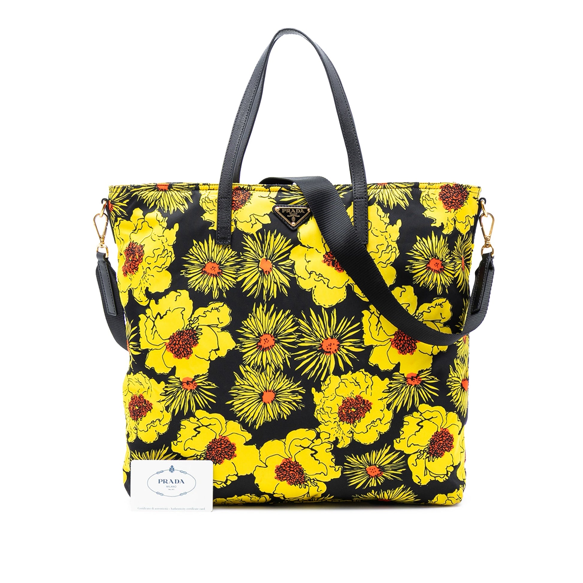 Prada Tessuto Stampato Satchel