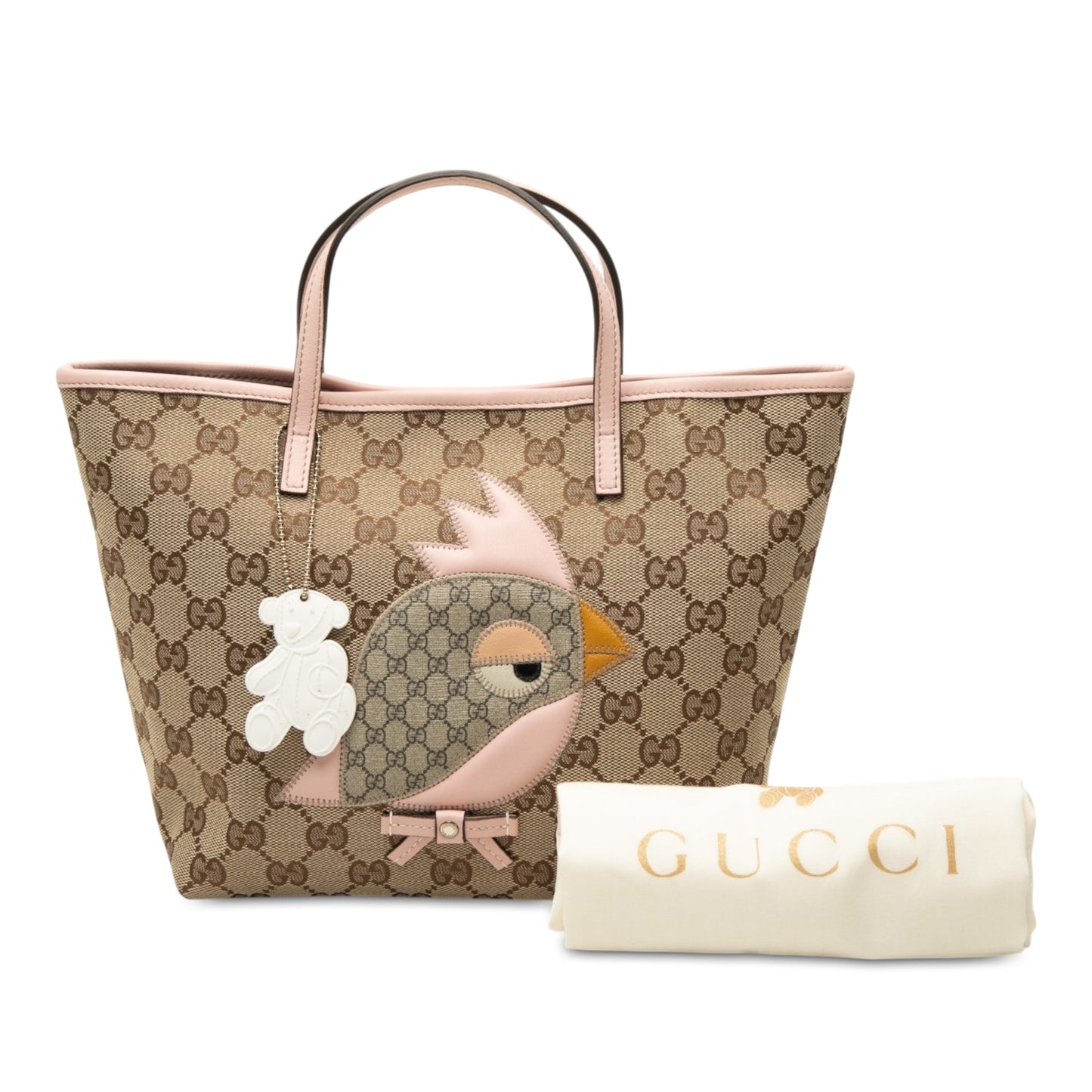 Gucci GG Canvas Zoo Handbag