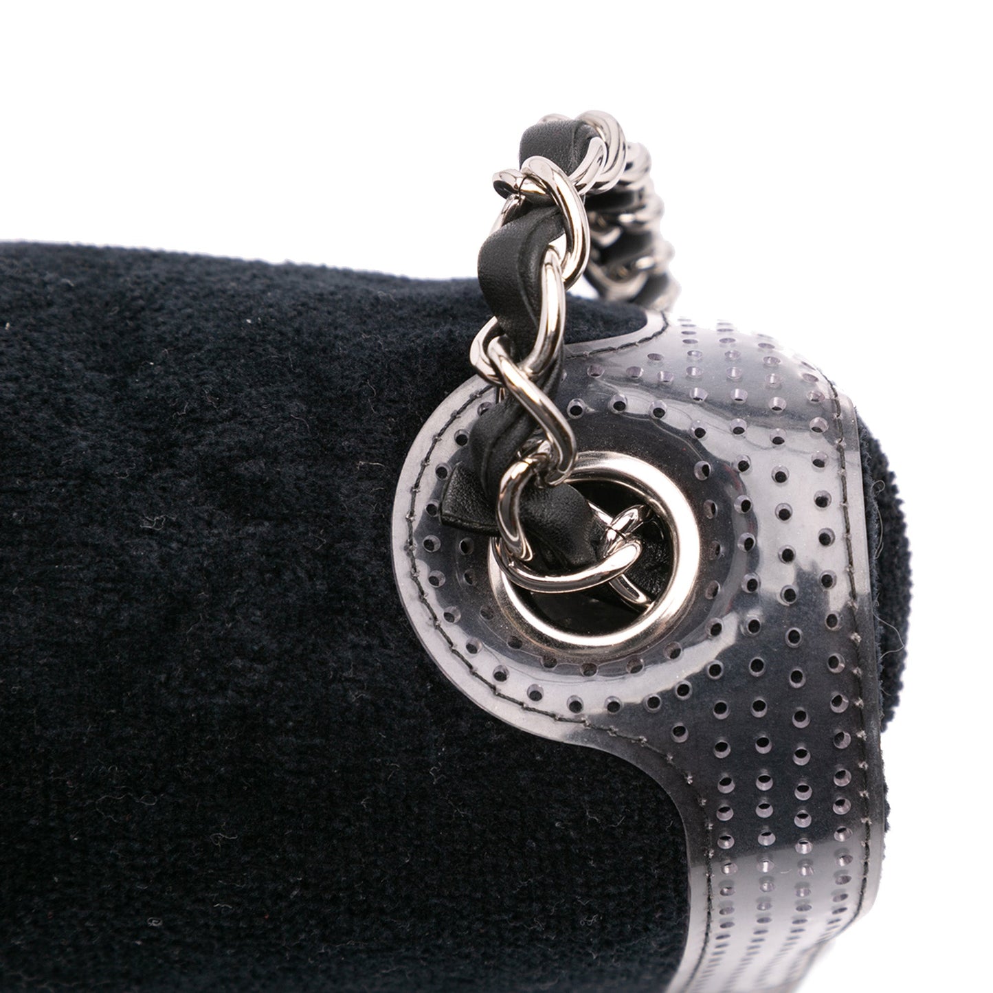 Chanel Terry Cloth CC Sport Line Shoulder Bag
