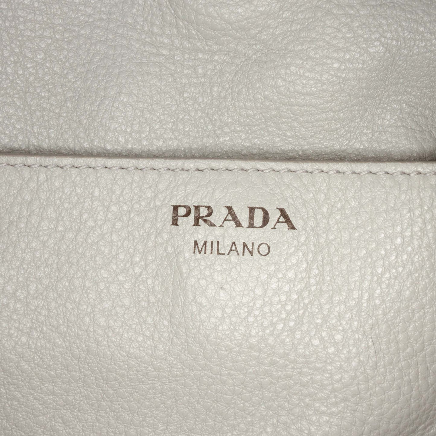 Prada Vitello Daino Front Pocket Shoulder Bag