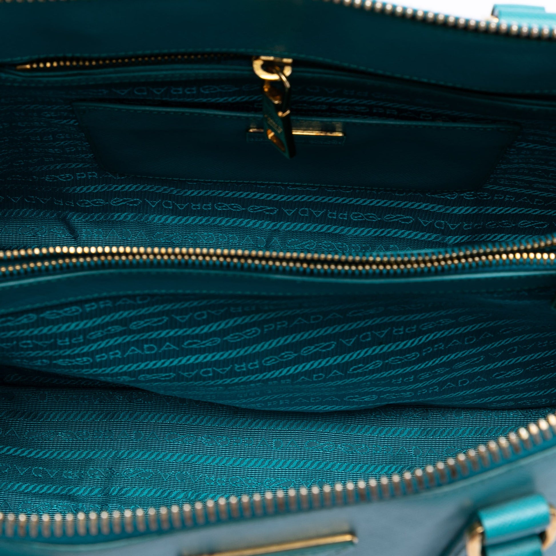Prada Large Saffiano Lux Promenade Satchel