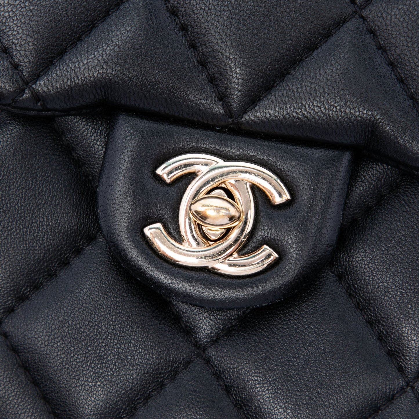 Chanel Quilted Lambskin My Precious Pearls Phone Holder with Chain