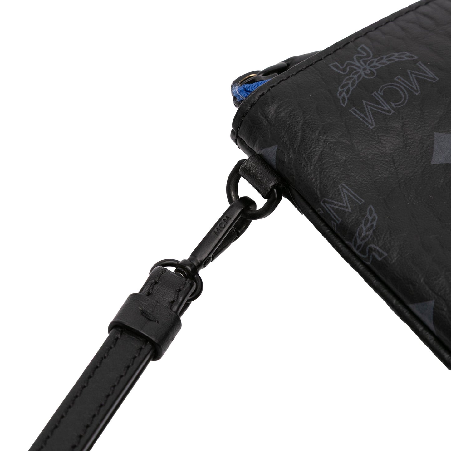 MCM Sambypen Haru Henry Kaiser Visetos Coated Canvas Clutch