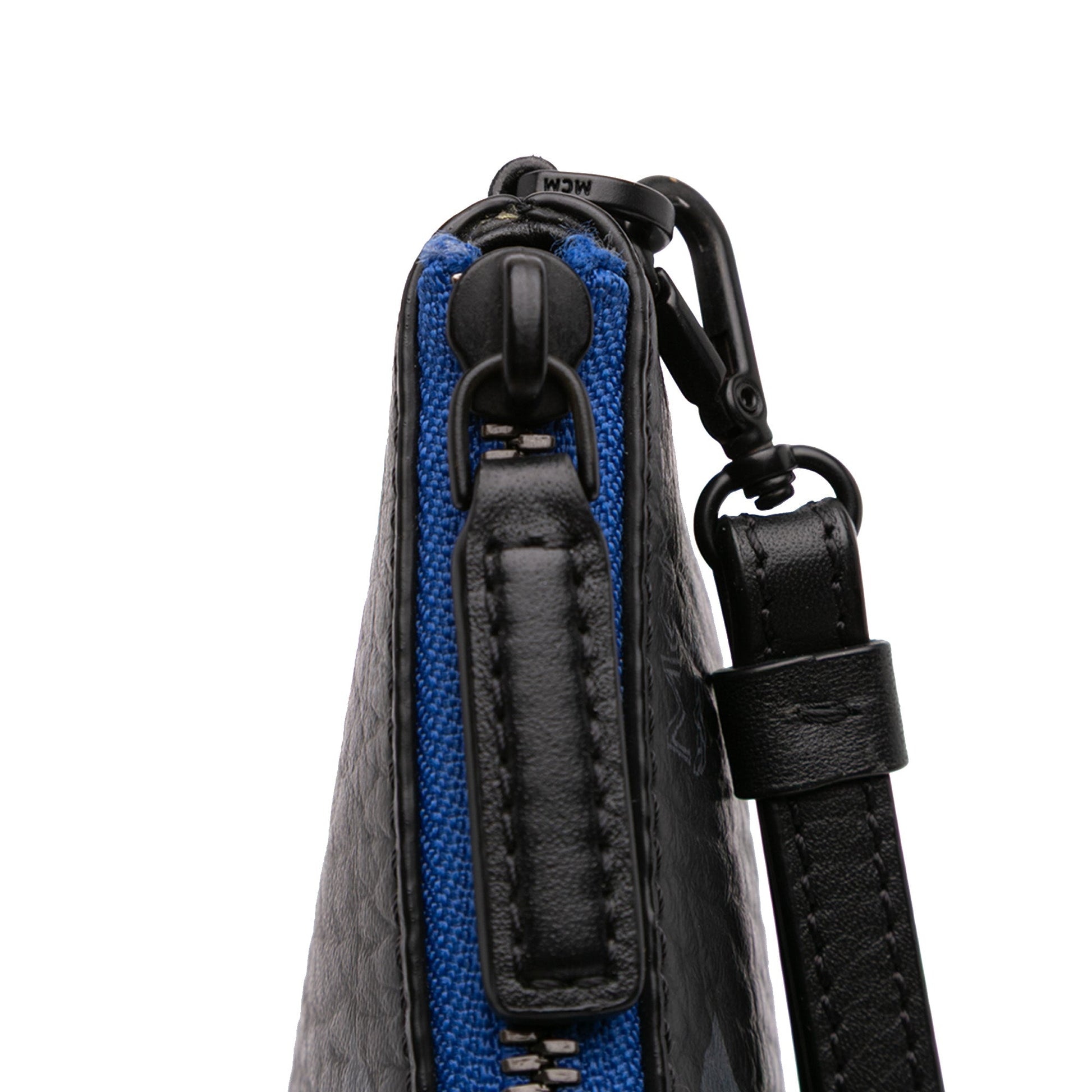 MCM Sambypen Haru Henry Kaiser Visetos Coated Canvas Clutch