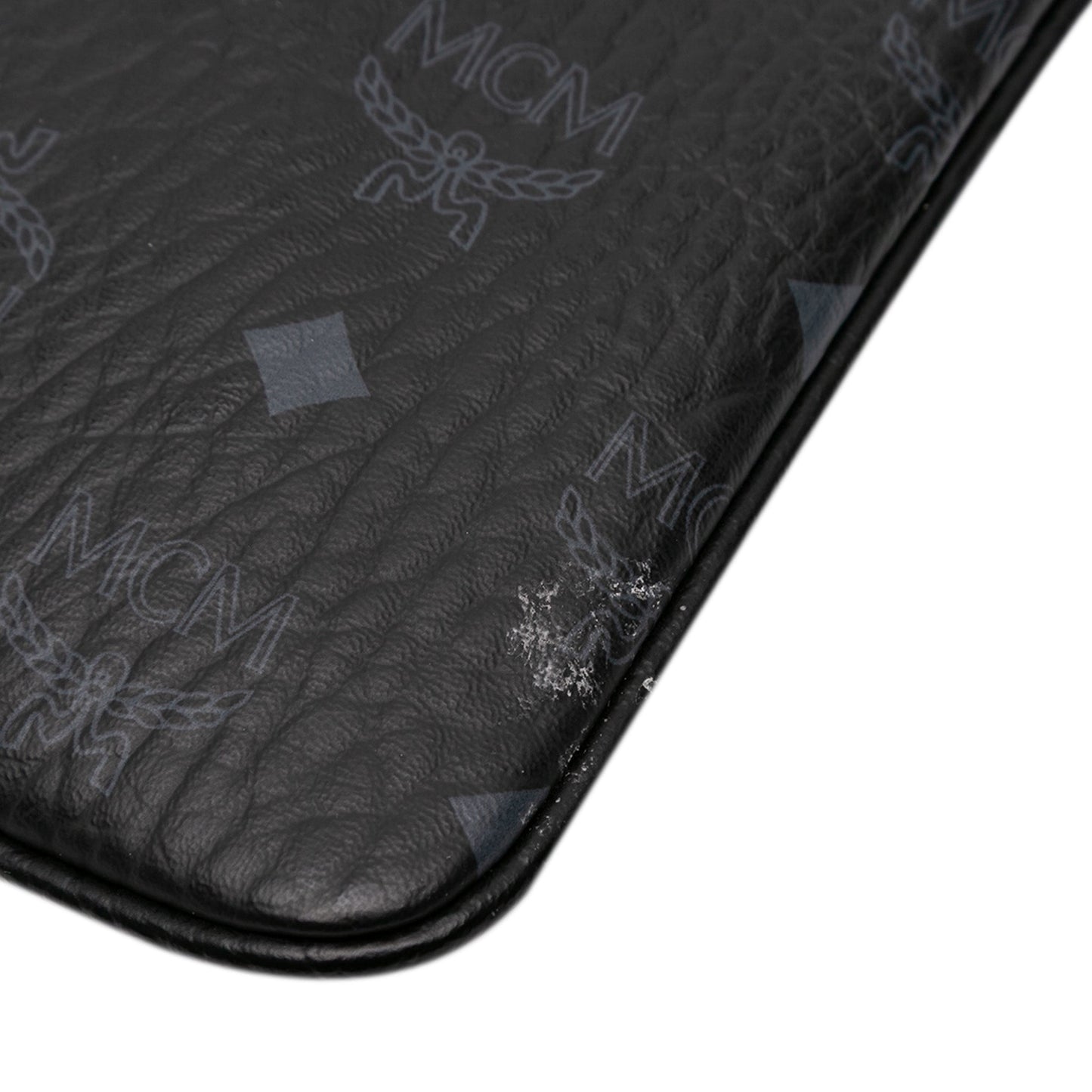 MCM Sambypen Haru Henry Kaiser Visetos Coated Canvas Clutch