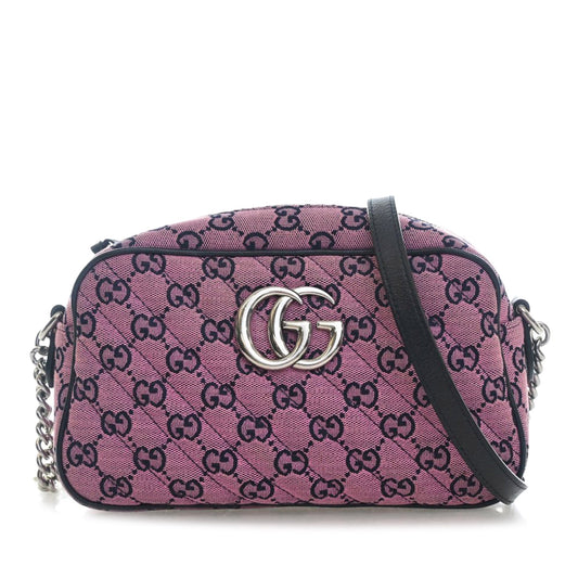Small GG Marmont Matelasse GG Canvas Crossbody