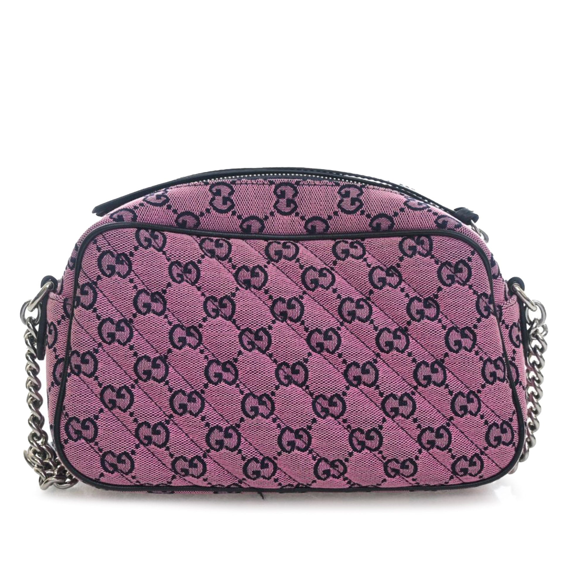 Small GG Marmont Matelasse GG Canvas Crossbody