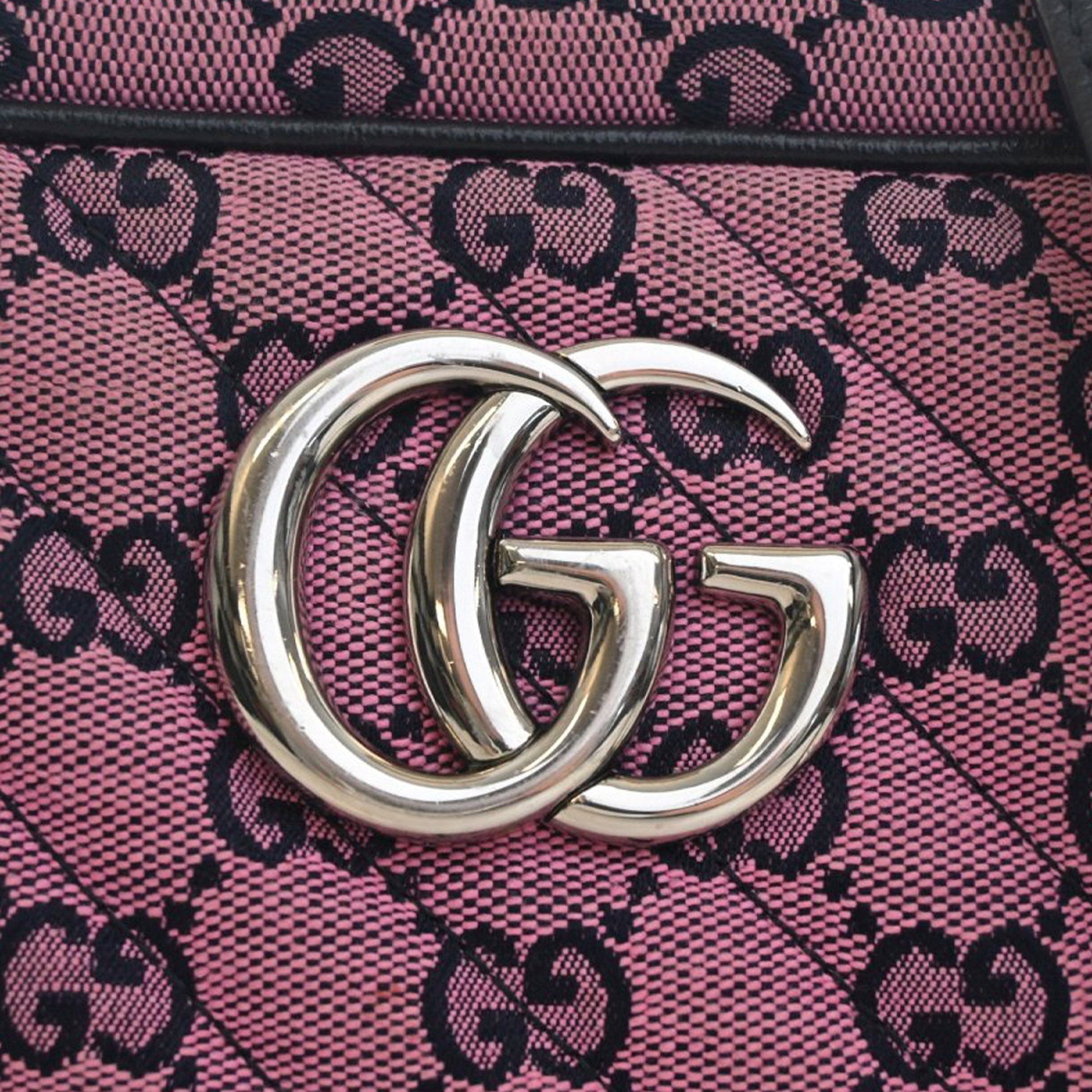Small GG Marmont Matelasse GG Canvas Crossbody