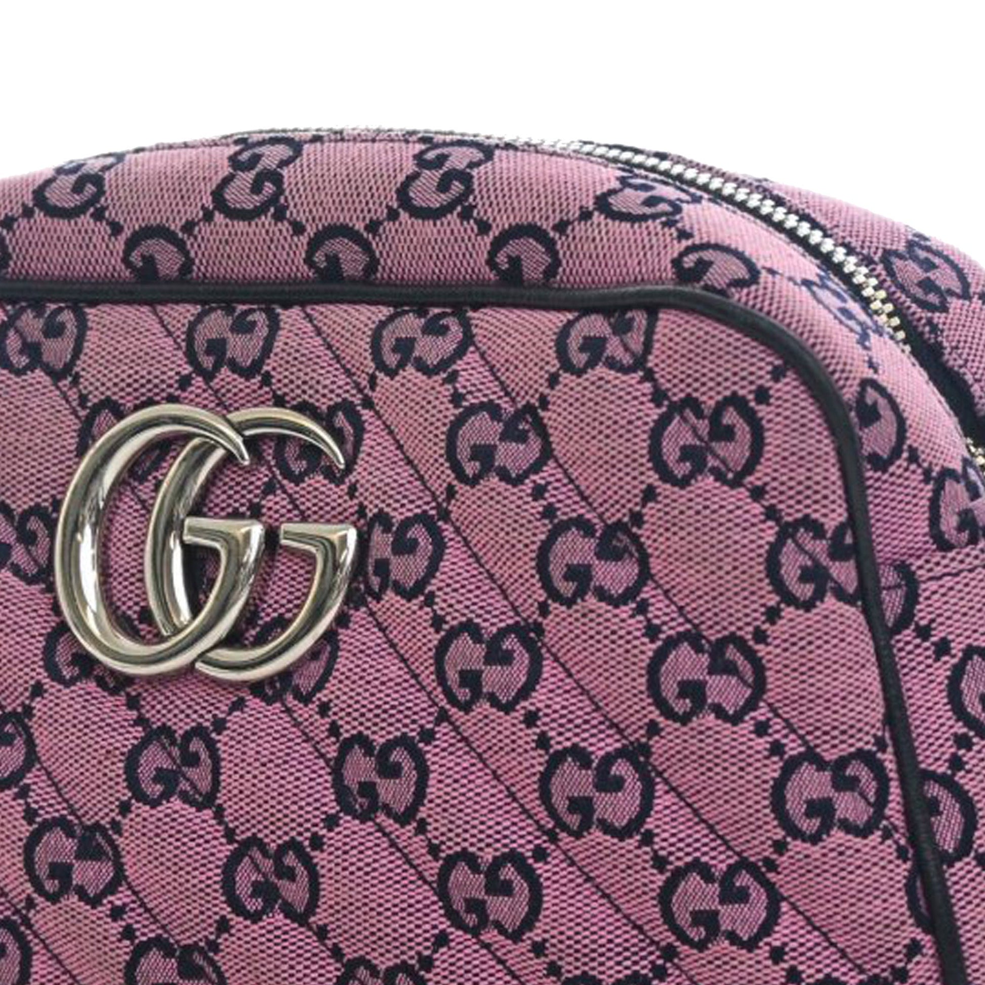 Small GG Marmont Matelasse GG Canvas Crossbody