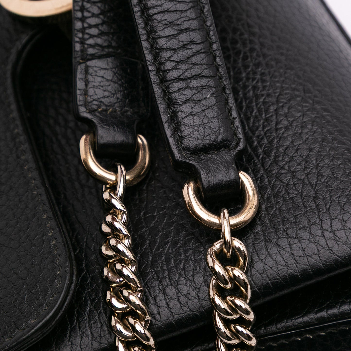Gucci Small Dollar Calf Interlocking G Satchel