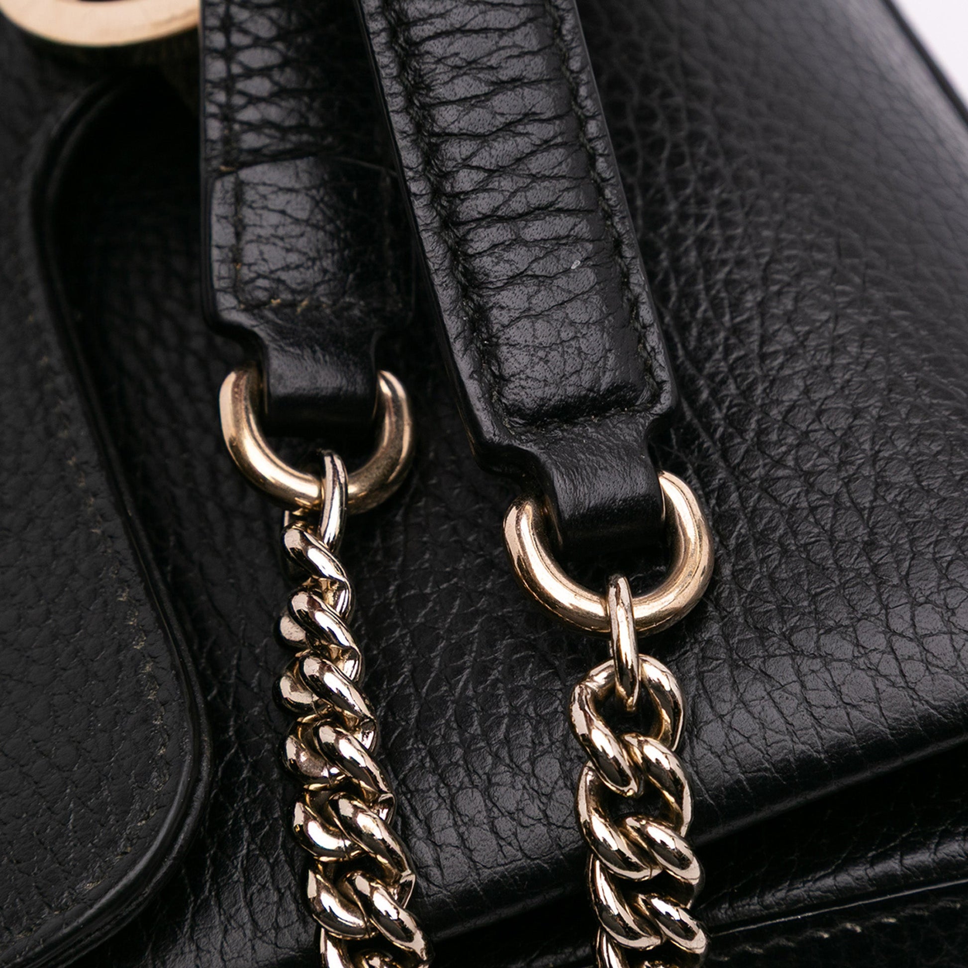 Gucci Small Dollar Calf Interlocking G Satchel