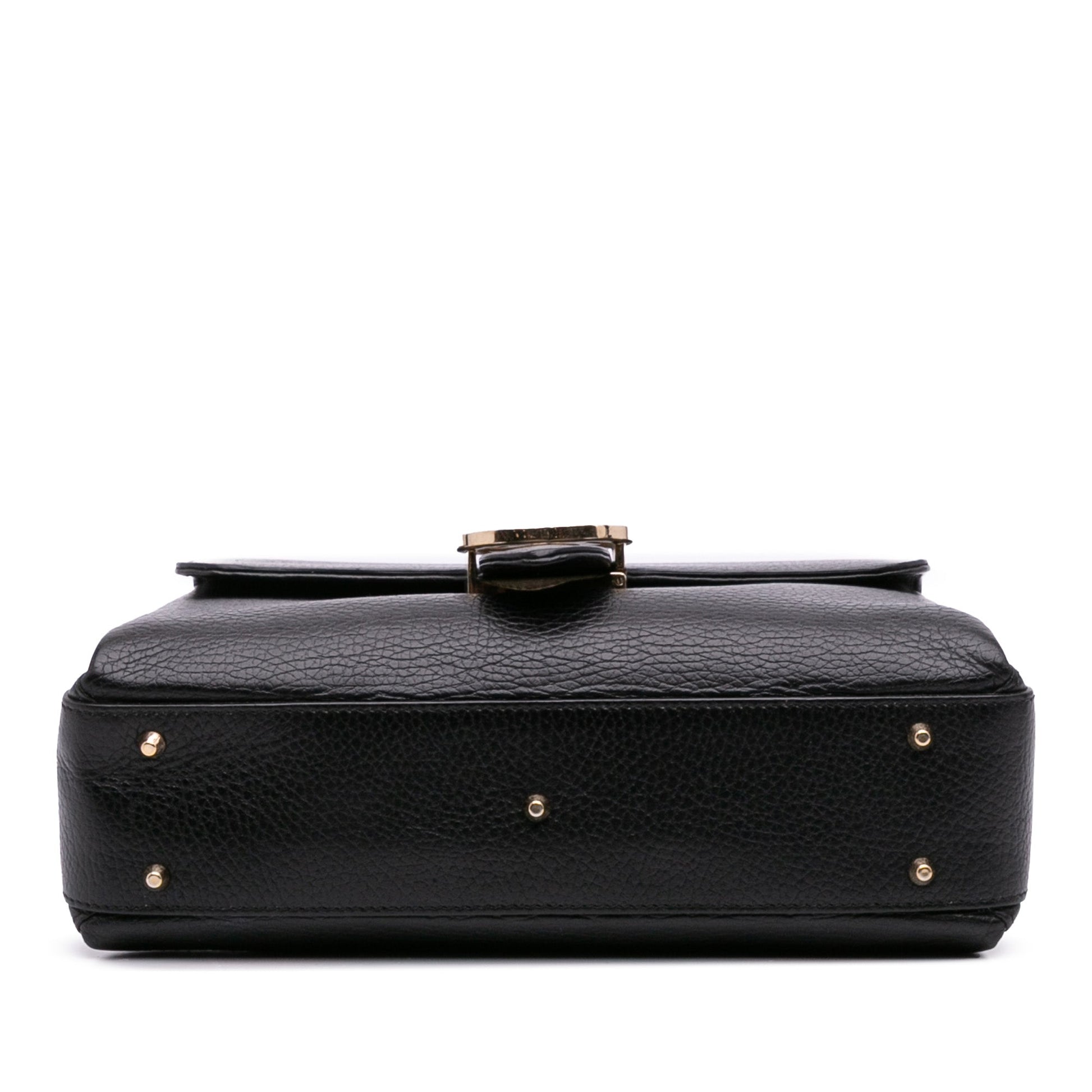 Gucci Small Dollar Calf Interlocking G Satchel