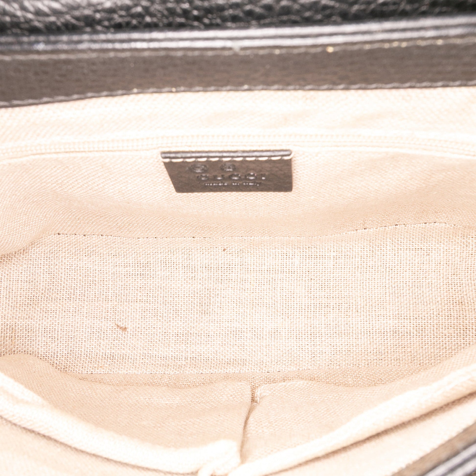 Gucci Small Dollar Calf Interlocking G Satchel