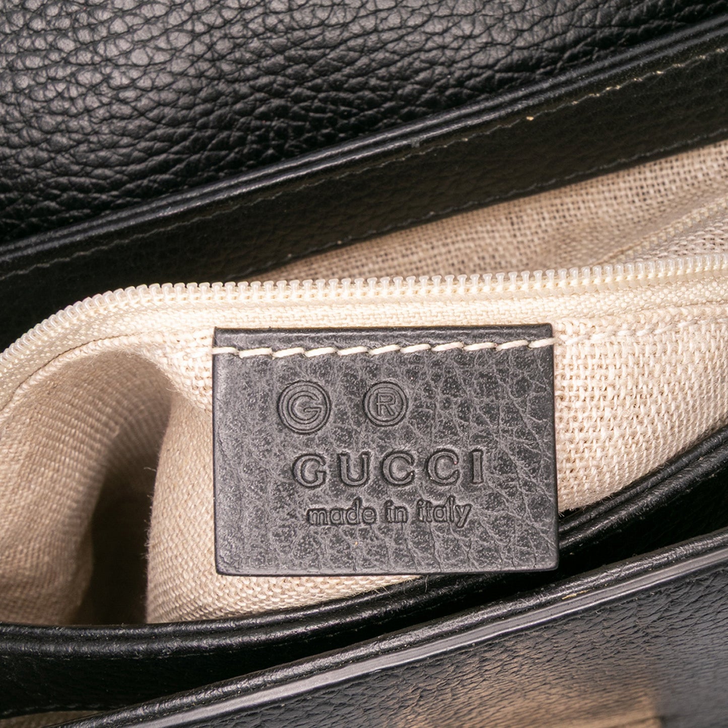 Gucci Small Dollar Calf Interlocking G Satchel