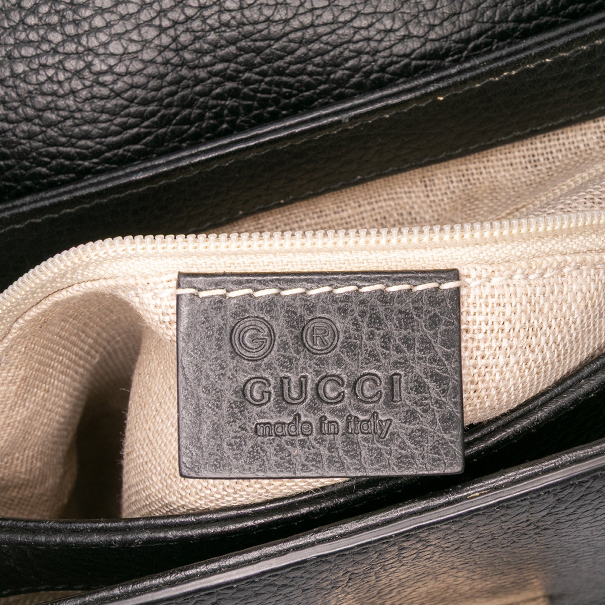 Gucci Small Dollar Calf Interlocking G Satchel