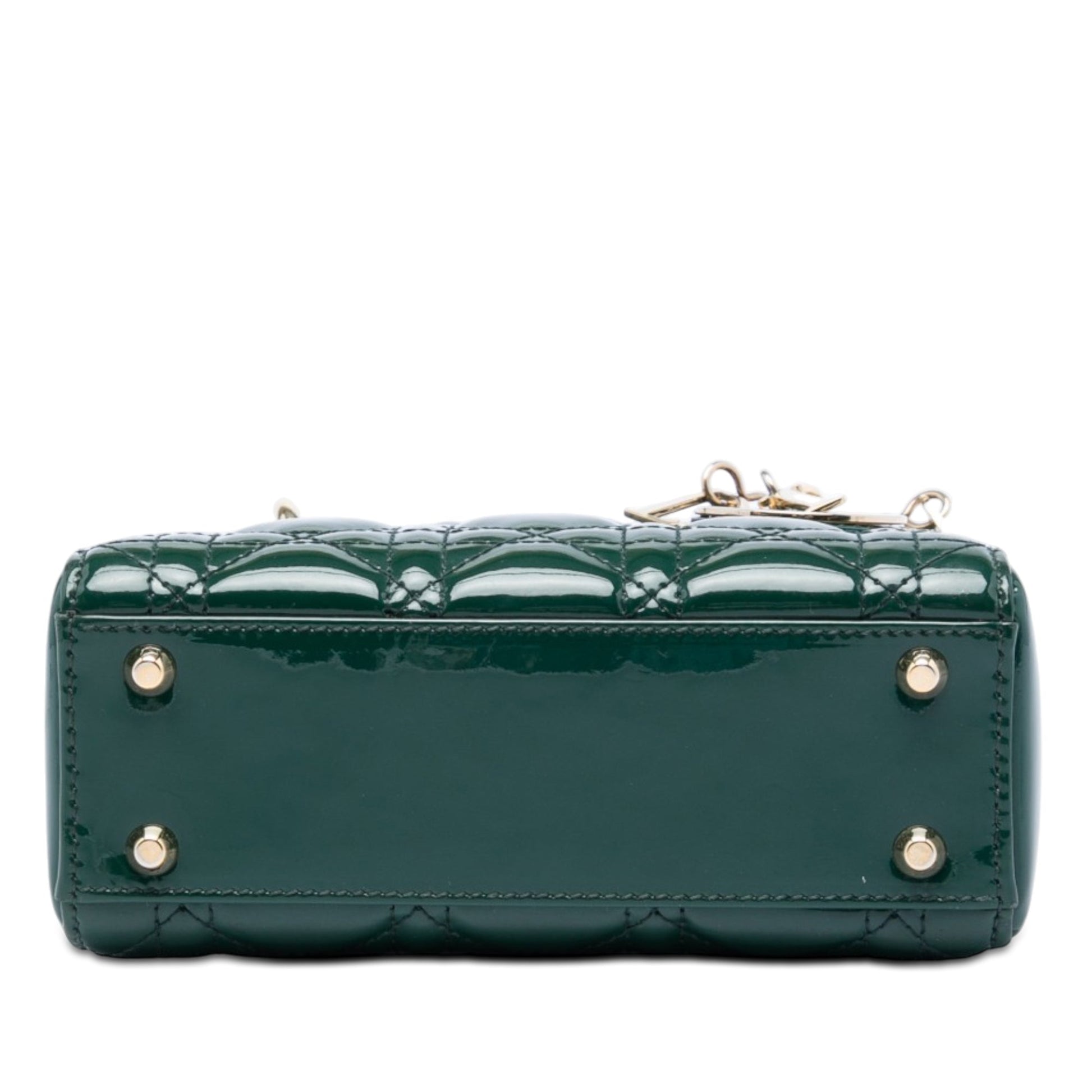Dior Mini Patent Cannage Lady Dior