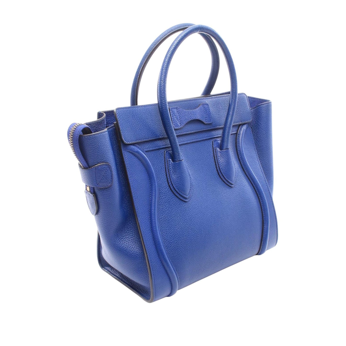 Celine Micro Drummed Calfskin Luggage Tote